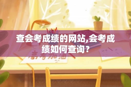 查会考成绩的网站,会考成绩如何查询？