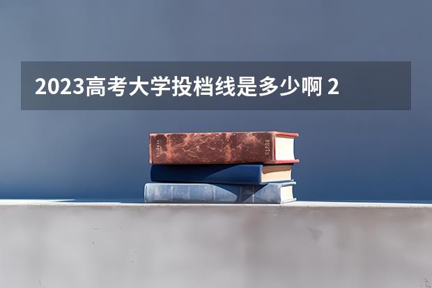 2023高考大学投档线是多少啊(2023山东高考大学投档线)