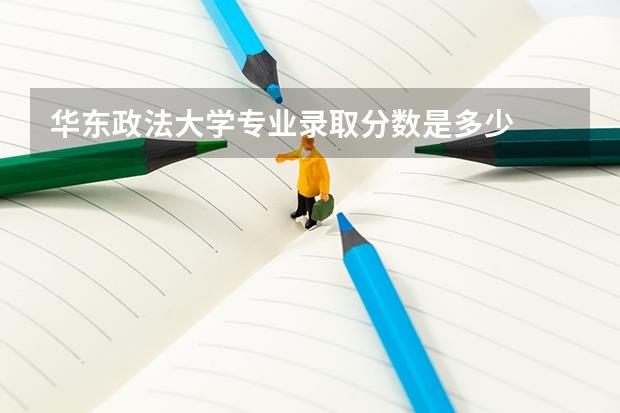 华东政法大学专业录取分数是多少